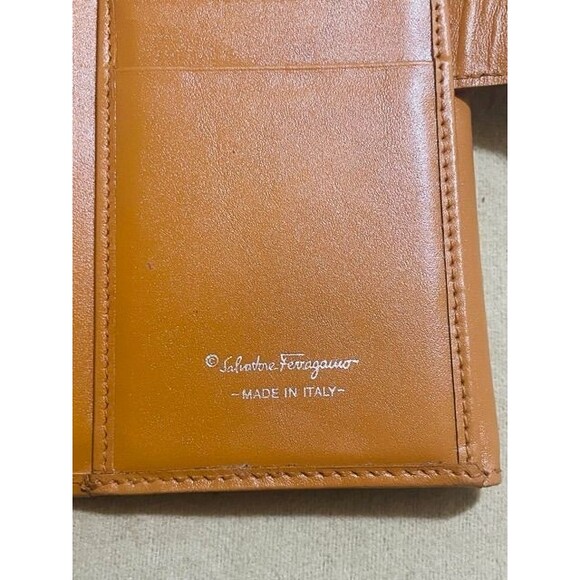 Salvatore Ferragamo Women’s Long Leather Wallet AQ 221407 – Full Set - Picture 8 of 12